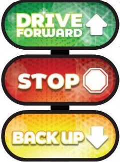 Drive Forward, Stop &amp; Back Up